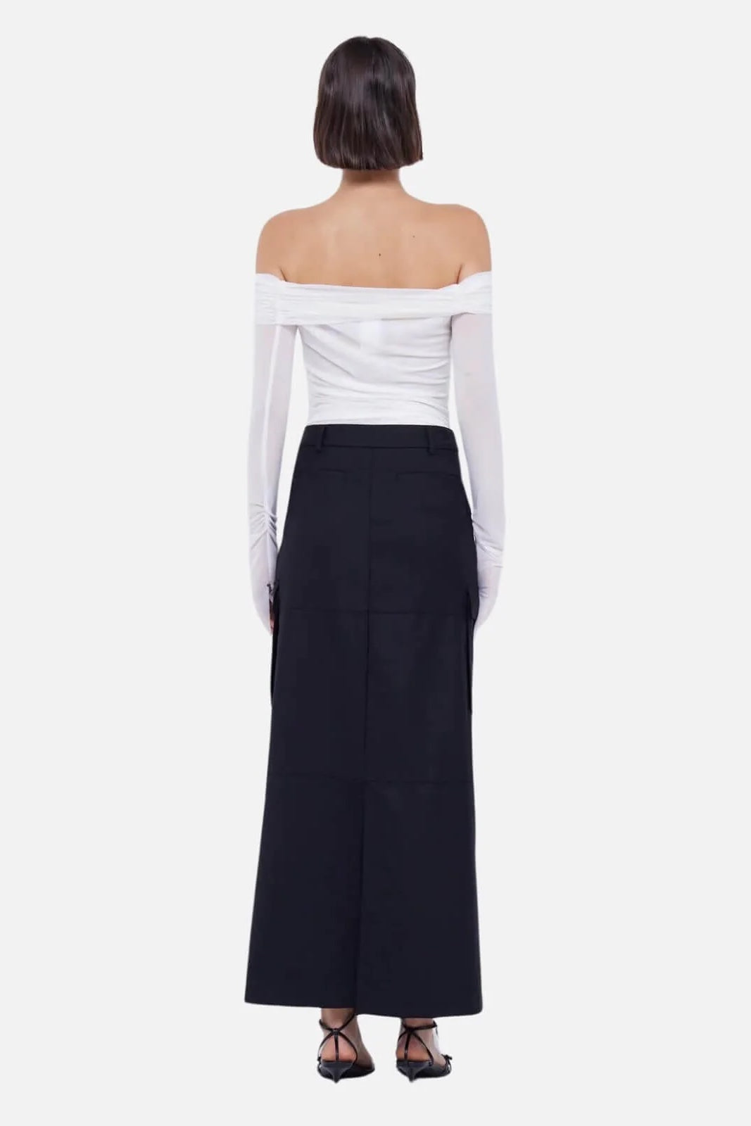 Bec + Bridge Sashay Long Sleeve Top | Ivory