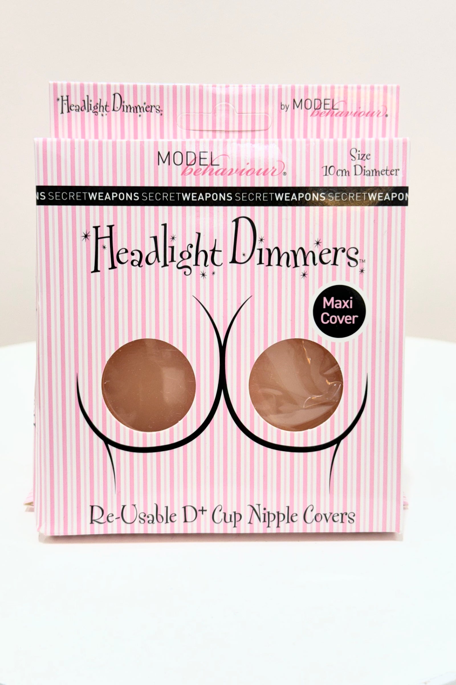 Secret Weapons Headlight Dimmers Round Maxi Cover | Nude