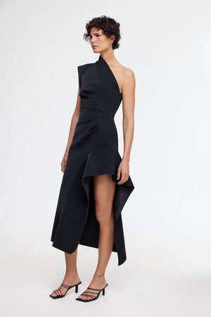 Acler Eddington Midi Dress | Black