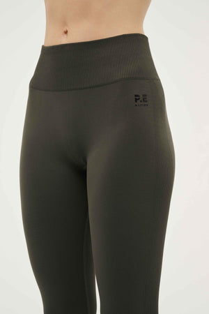 P.E Nation Restore Seamless Legging | Gunmetal