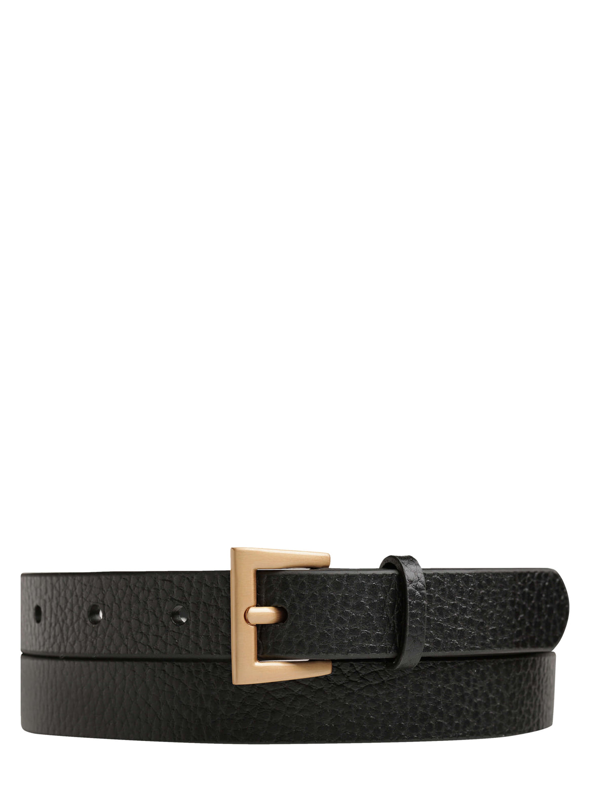 Status Anxiety Part Of Me Belt | Black/Gold