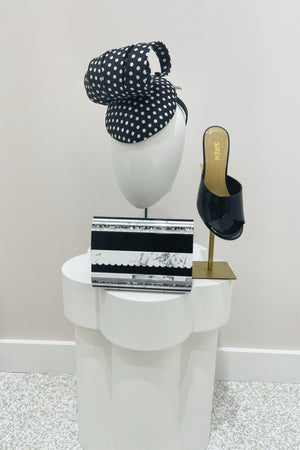 Morgan & Taylor Millie Fascinator | Black Spot