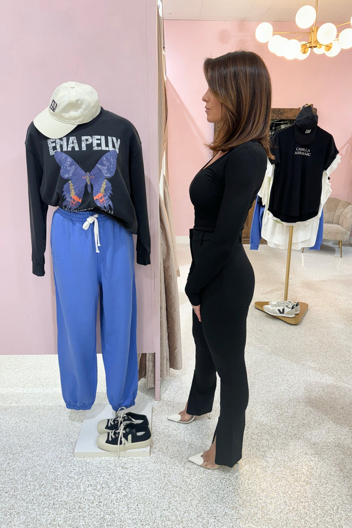 Madison The Label Malani Top | Black