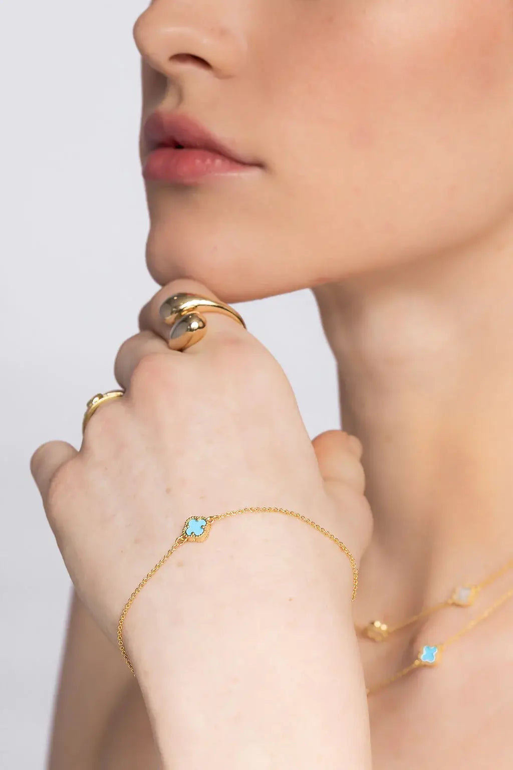 Liberte Duchess Ocean Bracelet | Gold