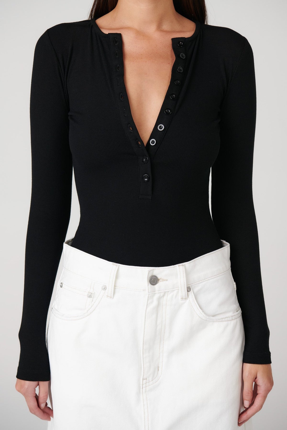 Bayse Brand Lara Bodysuit | Black || BEST SELLER RESTOCKED