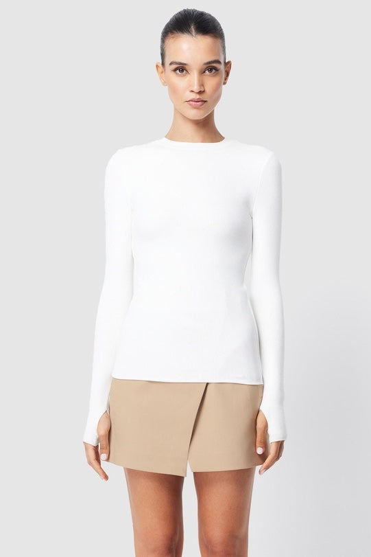 Mossman The Brooklyn Top | White || BEST SELLER