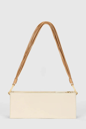 The Wolf Gang Ida Whipstitch Shoulder Bag | Ivory