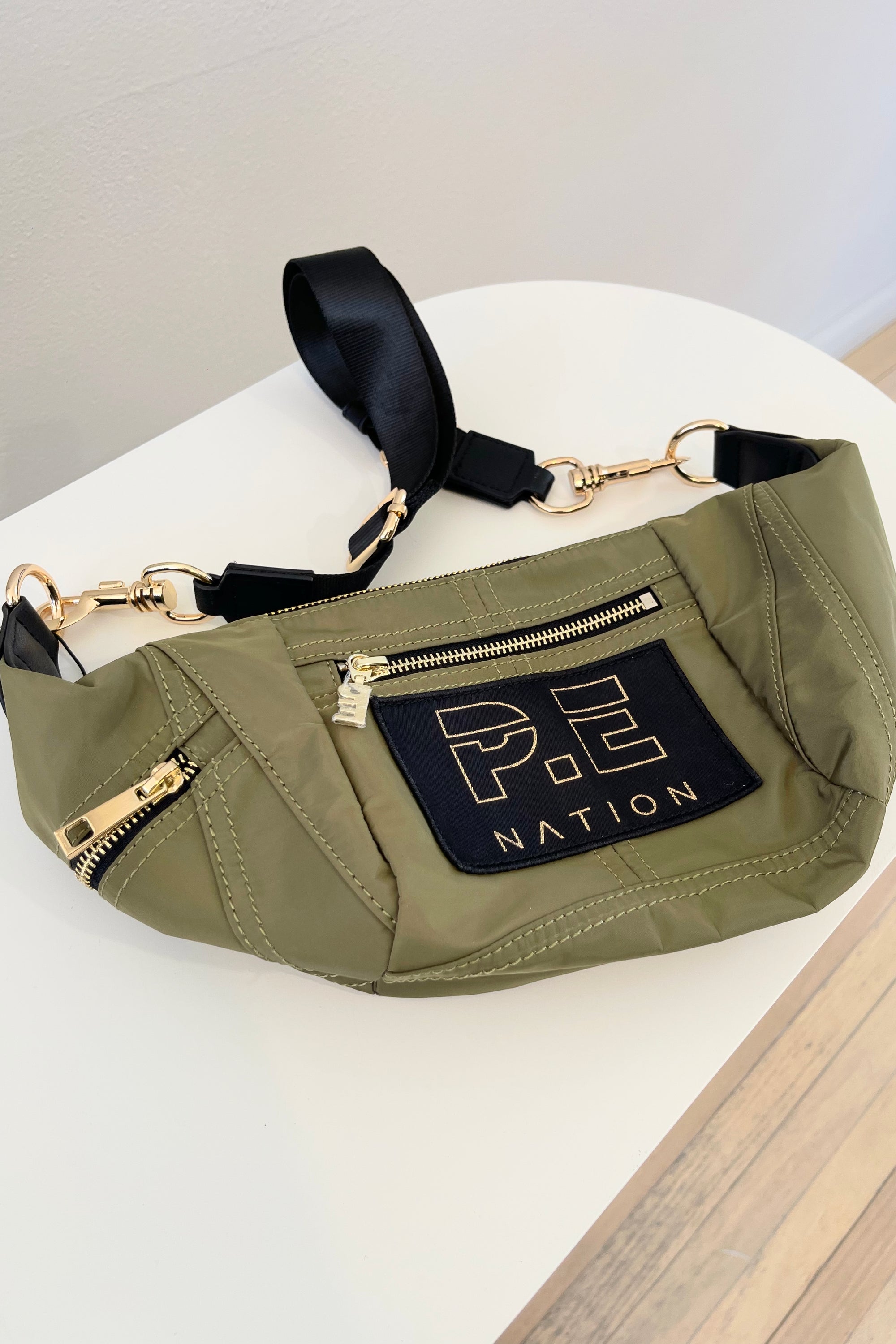 P.E Nation Mini Fastest Lap Cross Body Bag | Khaki