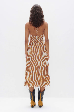 Ownley Ama Dress | Tie Dye Stripe