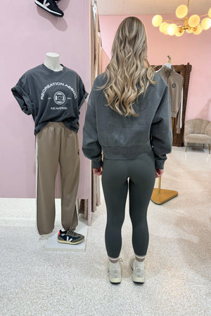 P.E Nation Purpose Sweat | Gunmetal
