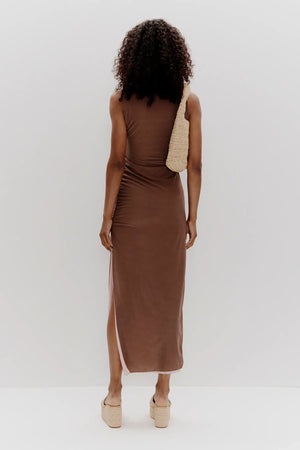 Ownley Chameleon Midi Dress | Rocky road