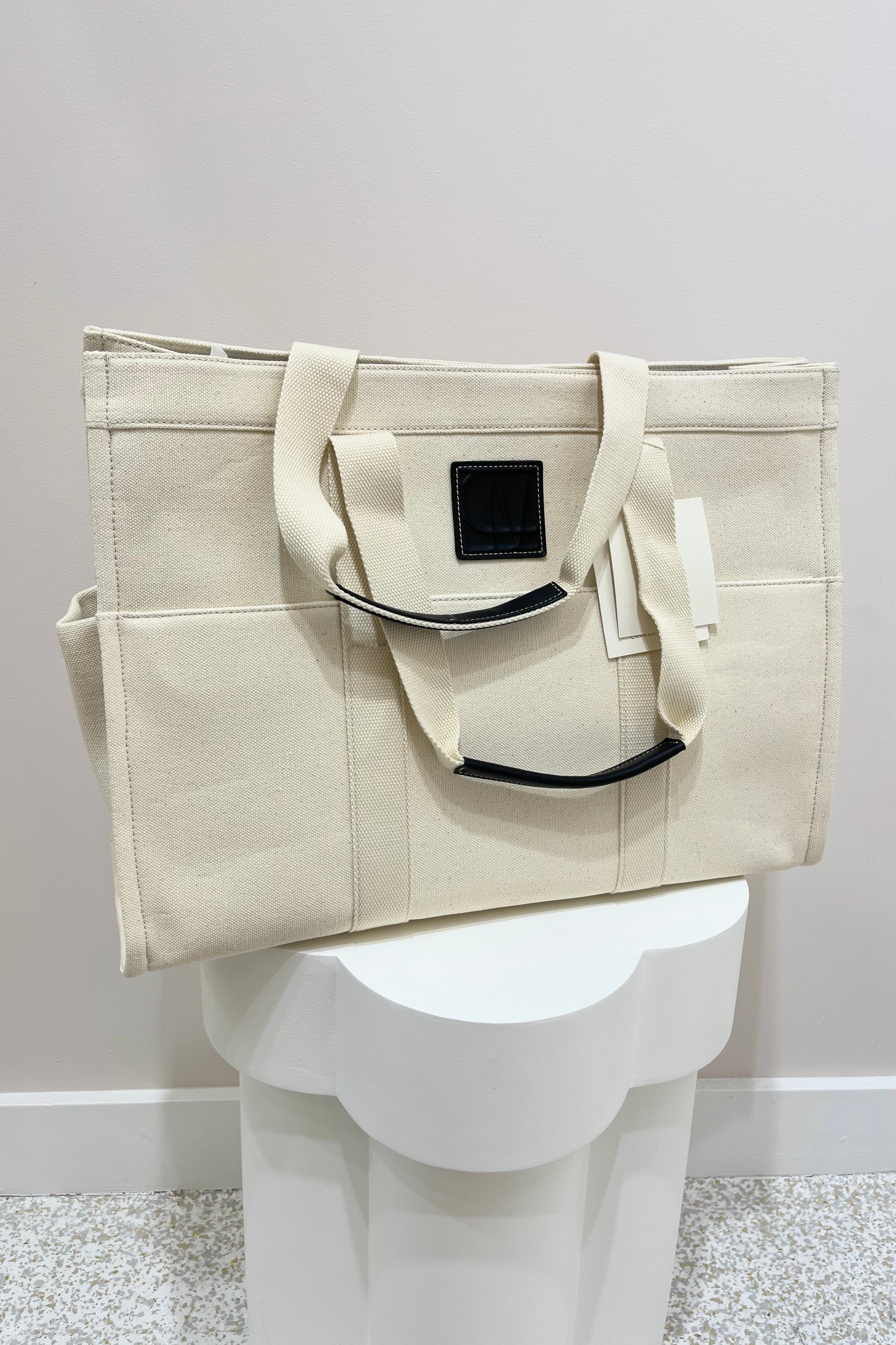 C&M Camilla & Marc Dale Tote | Black/ Natural