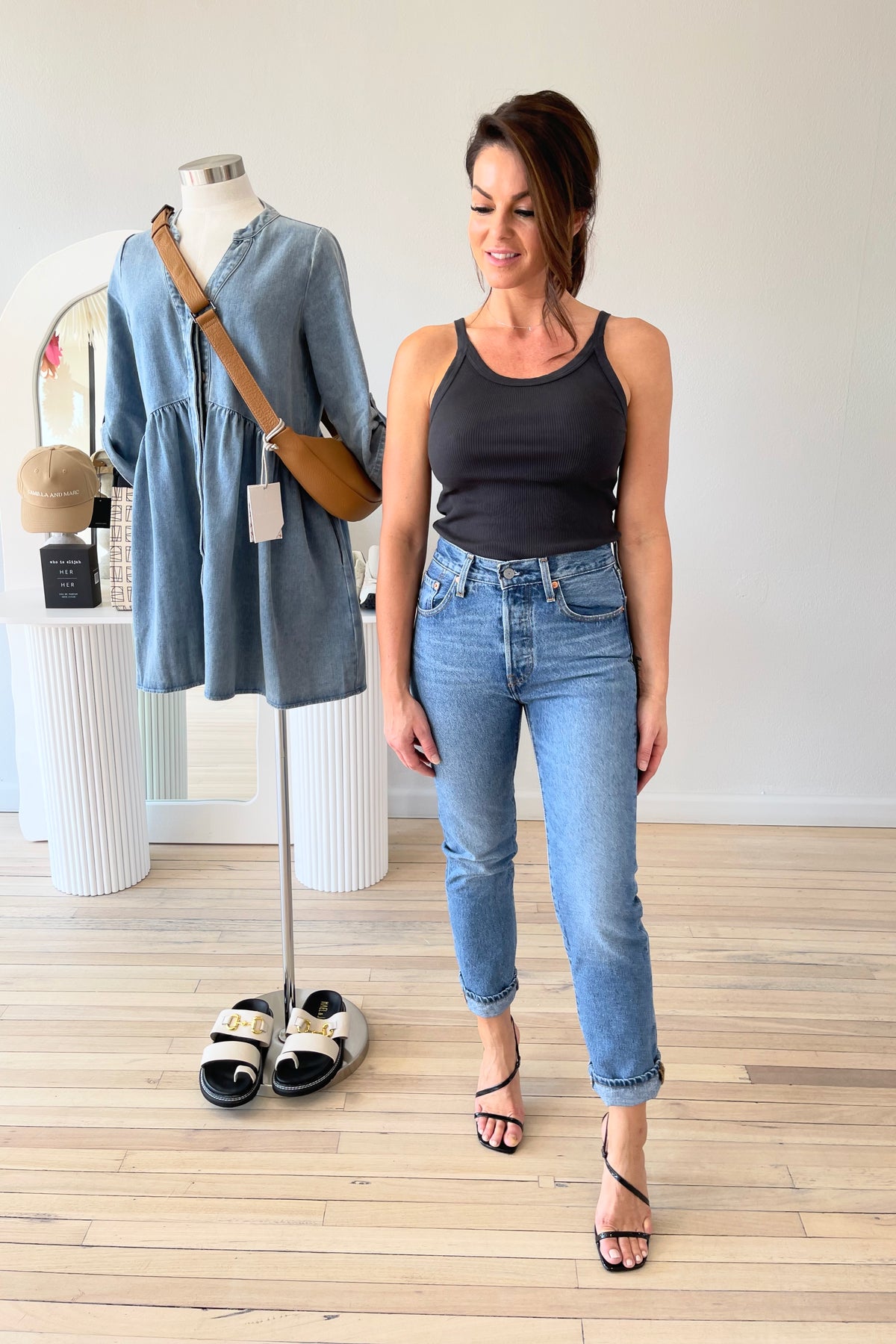 Perfect White Tee Annie Recycled Tank | Vintage Black || BEST SELLER / RESTOCKED