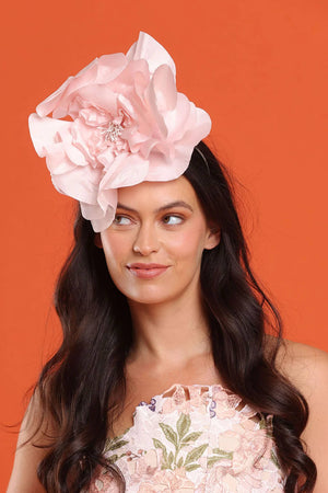 Morgan & Taylor Cindy Fascinator | Pale Pink