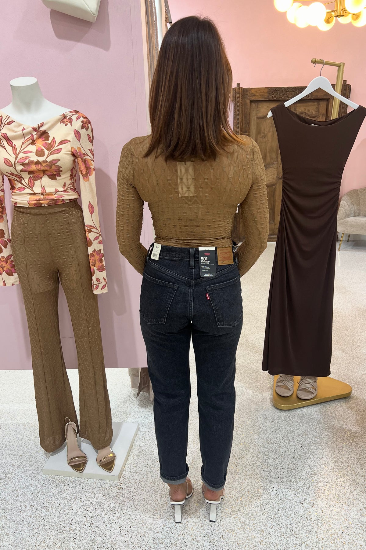 Ownley Mona Mesh Top | Barely There