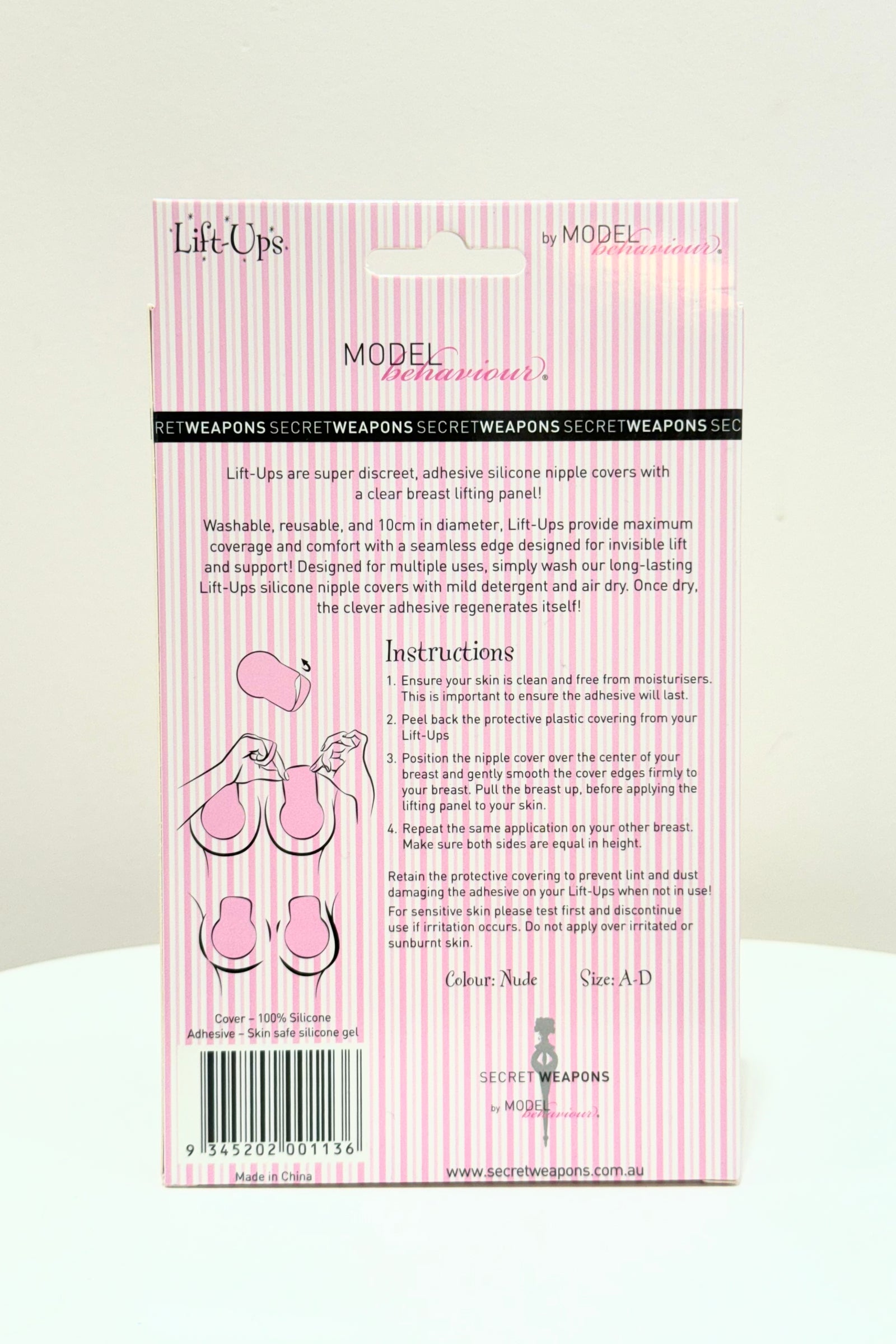 Secret Weapons Lift Ups - Breast Lifting Nipple Covers