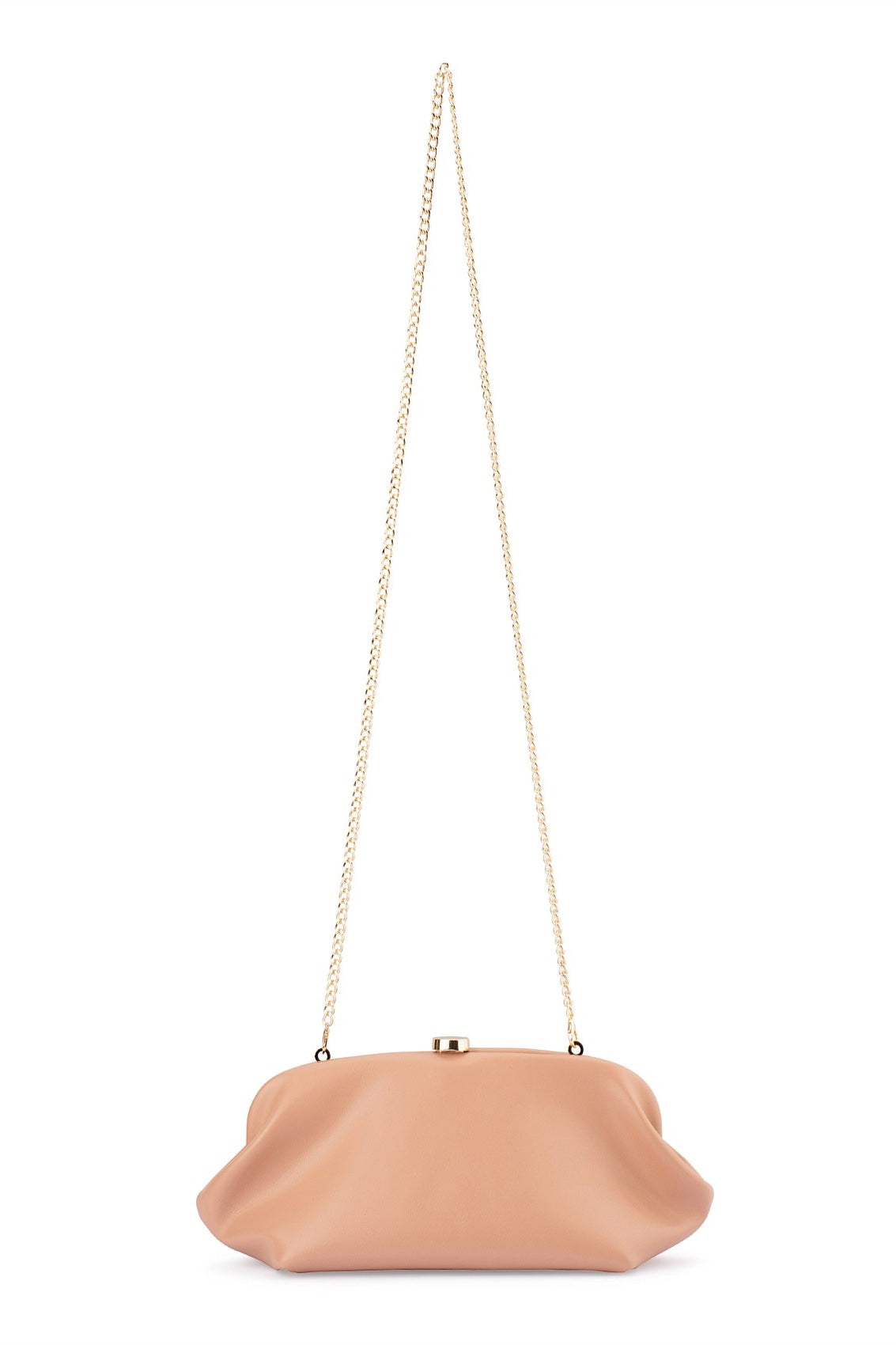 Olga Berg Josefina Framed Clutch | Blush