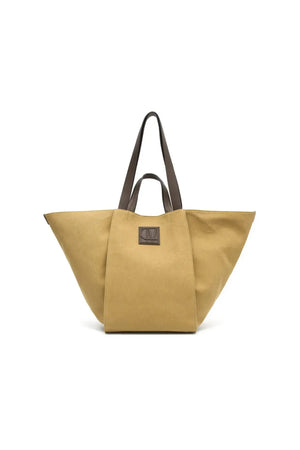 C&M Camilla & Marc Fallon Canvas Tote | Khaki/Chocolate