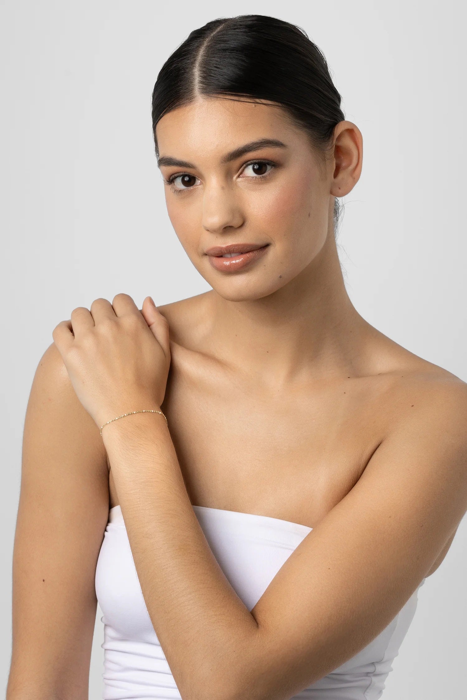 Liberte Heather Pearl Bracelet | Gold