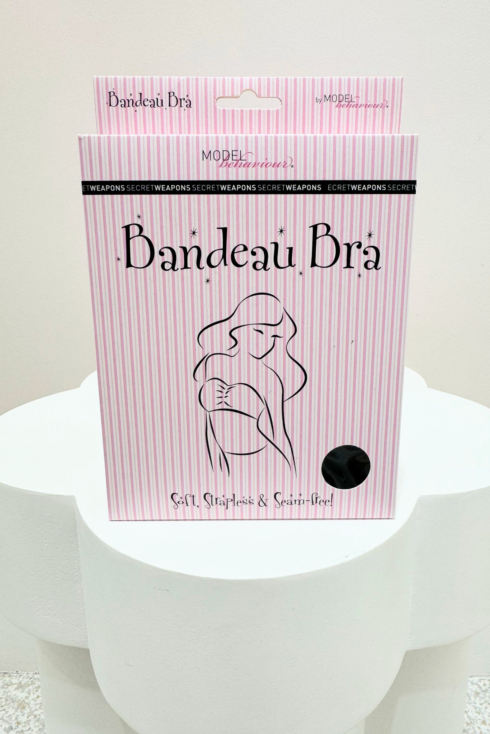 Secret Weapons Bandeau Bra | Black