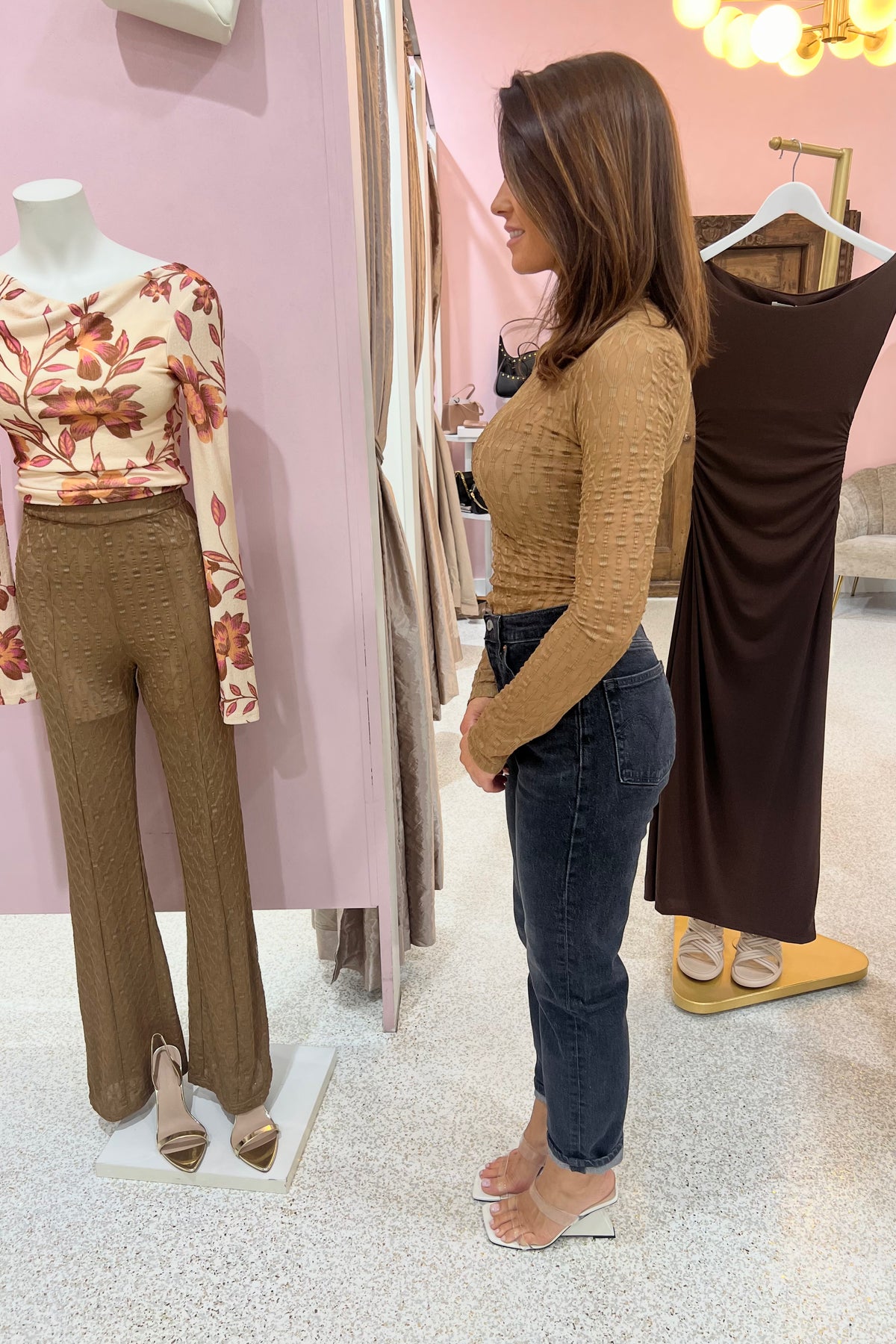 Ownley Mona Mesh Top | Barely There