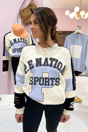 P.E Nation Sonora Sweat | Pearled Ivory