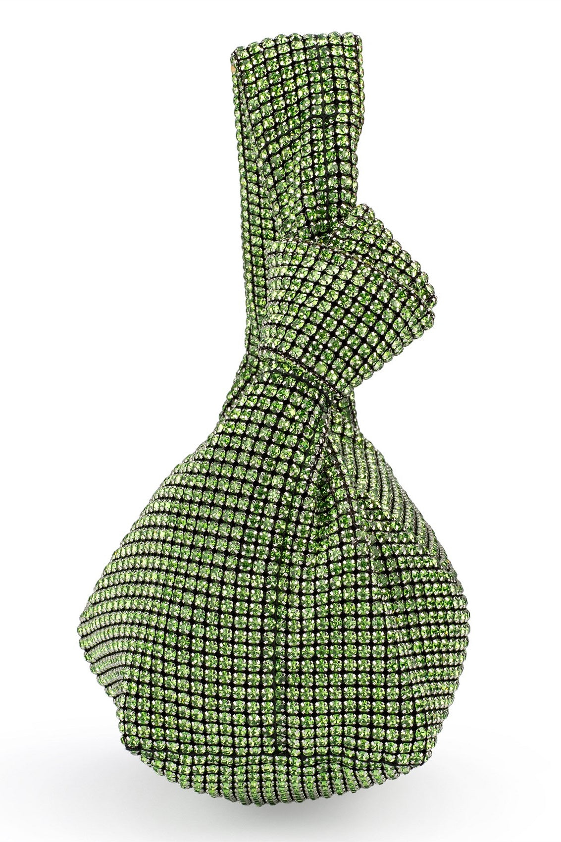 Olga Berg Crystal Shoulder Bag | Green