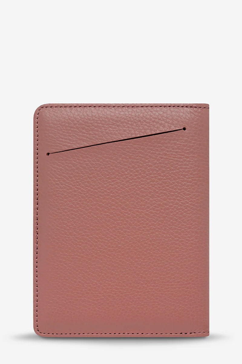 Status Anxiety In Transit Wallet | Dusty Rose