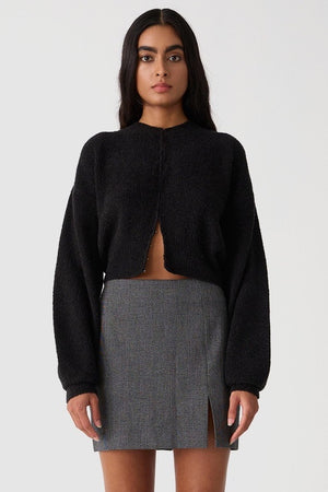 Misha Urban Leonara Boucle Knit | Black