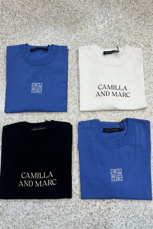C&M Camilla & Marc Colson Tee | Light Cobalt Blue || BEST SELLER / RESTOCKED