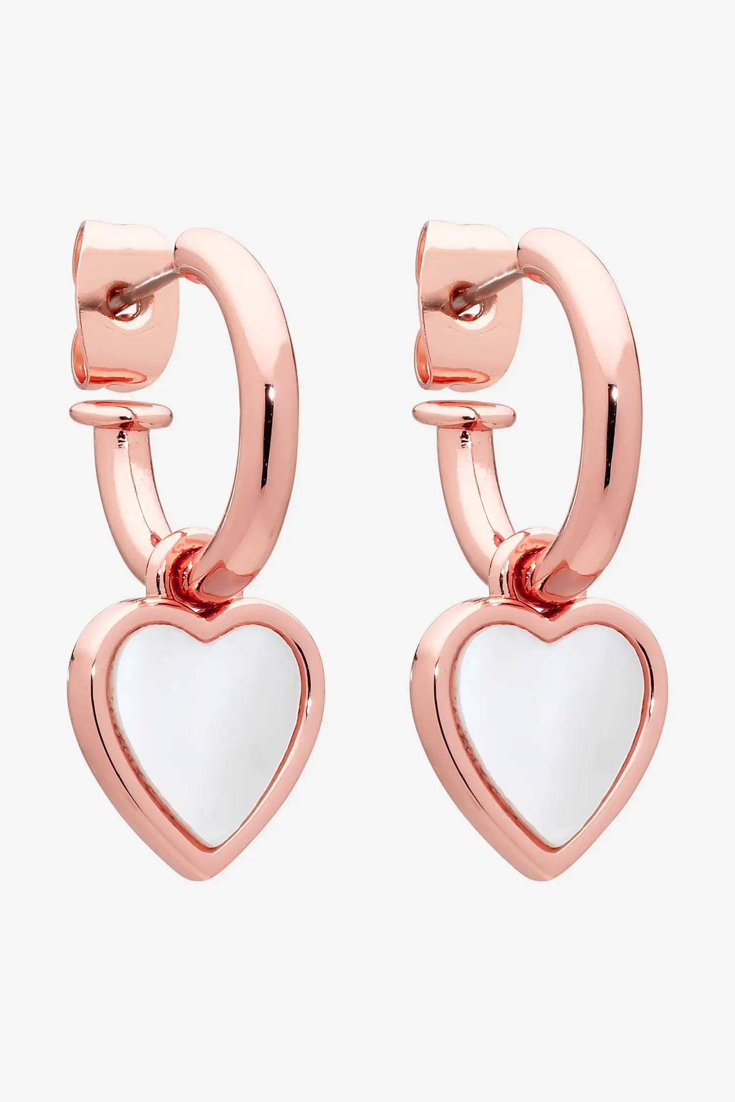 Liberte Andie Mother Of Pearl Earring | Rose Gold