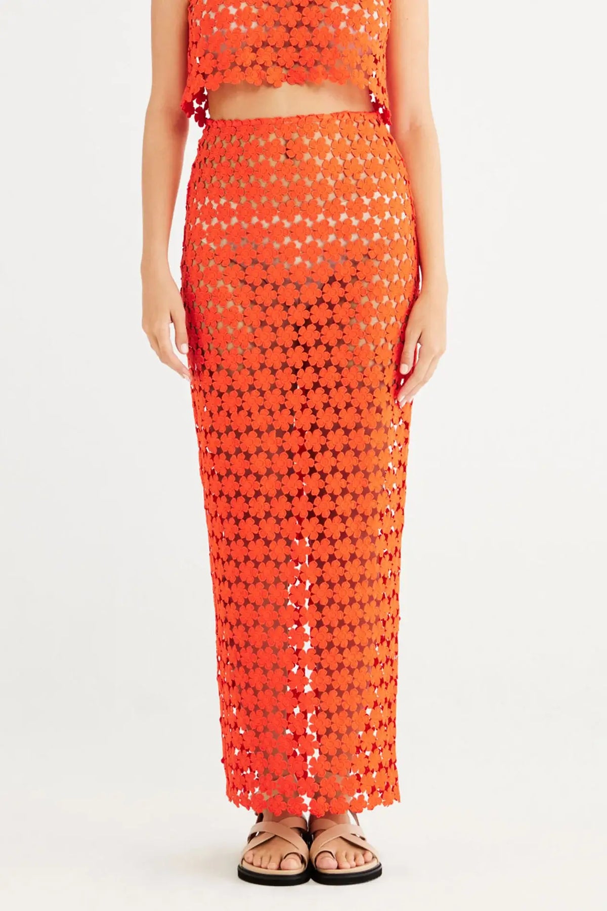 Rumer Capri Skirt | Coral
