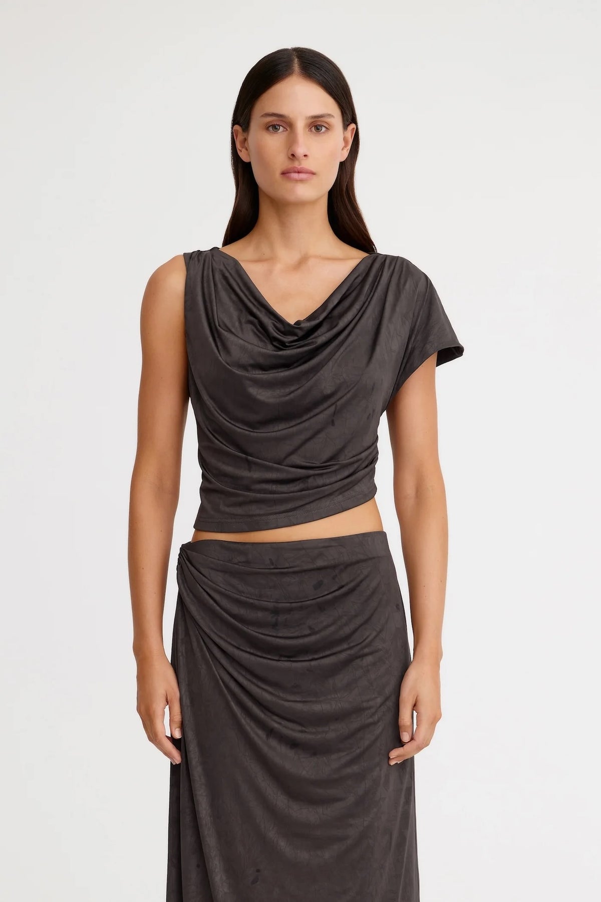 Significant Other Priya Top | Charcoal