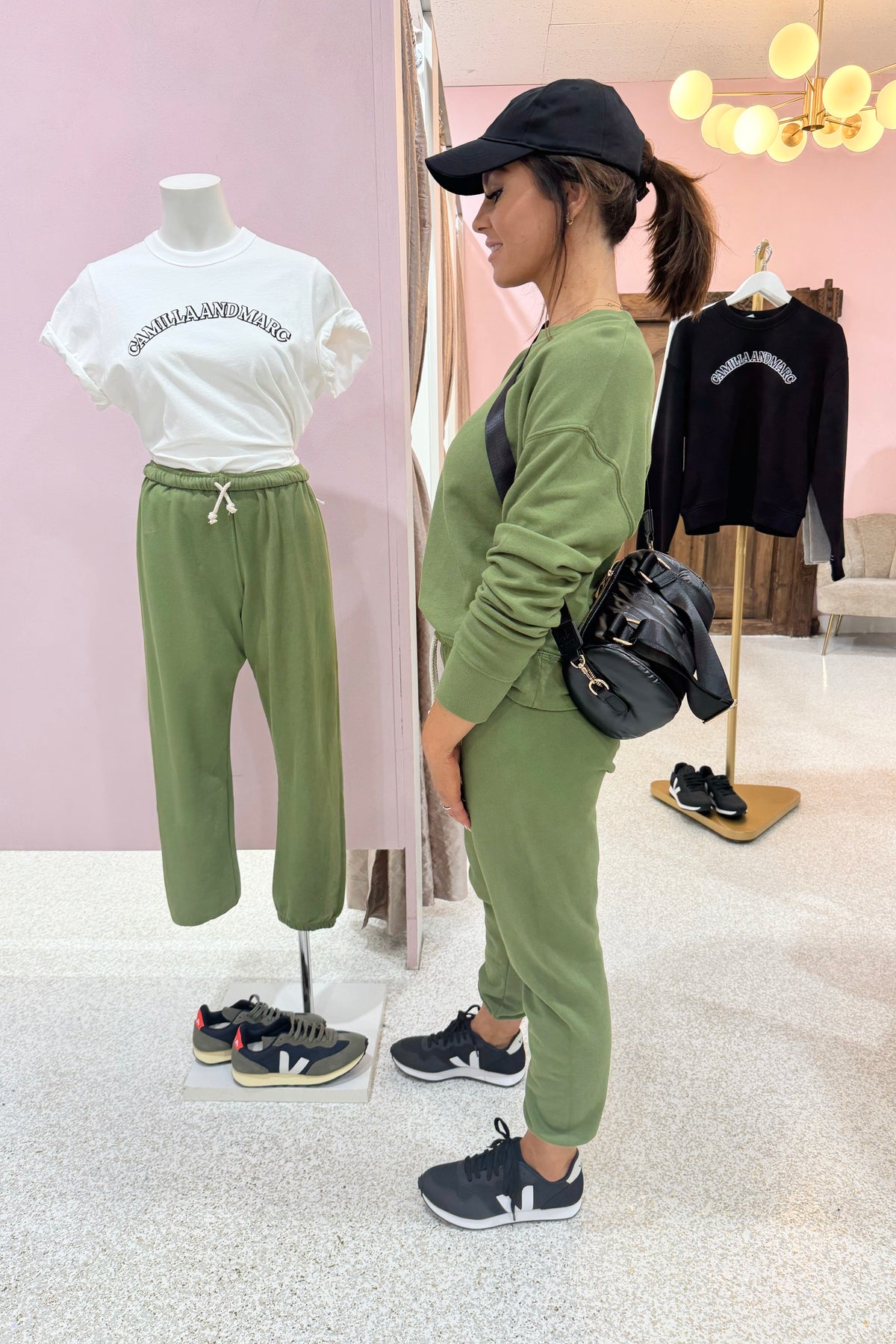 Perfect White Tee Johnny French Terry Sweatpant | Safari