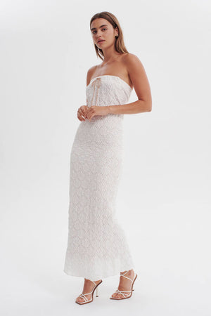 Ownley Soulmate Strapless Dress | White