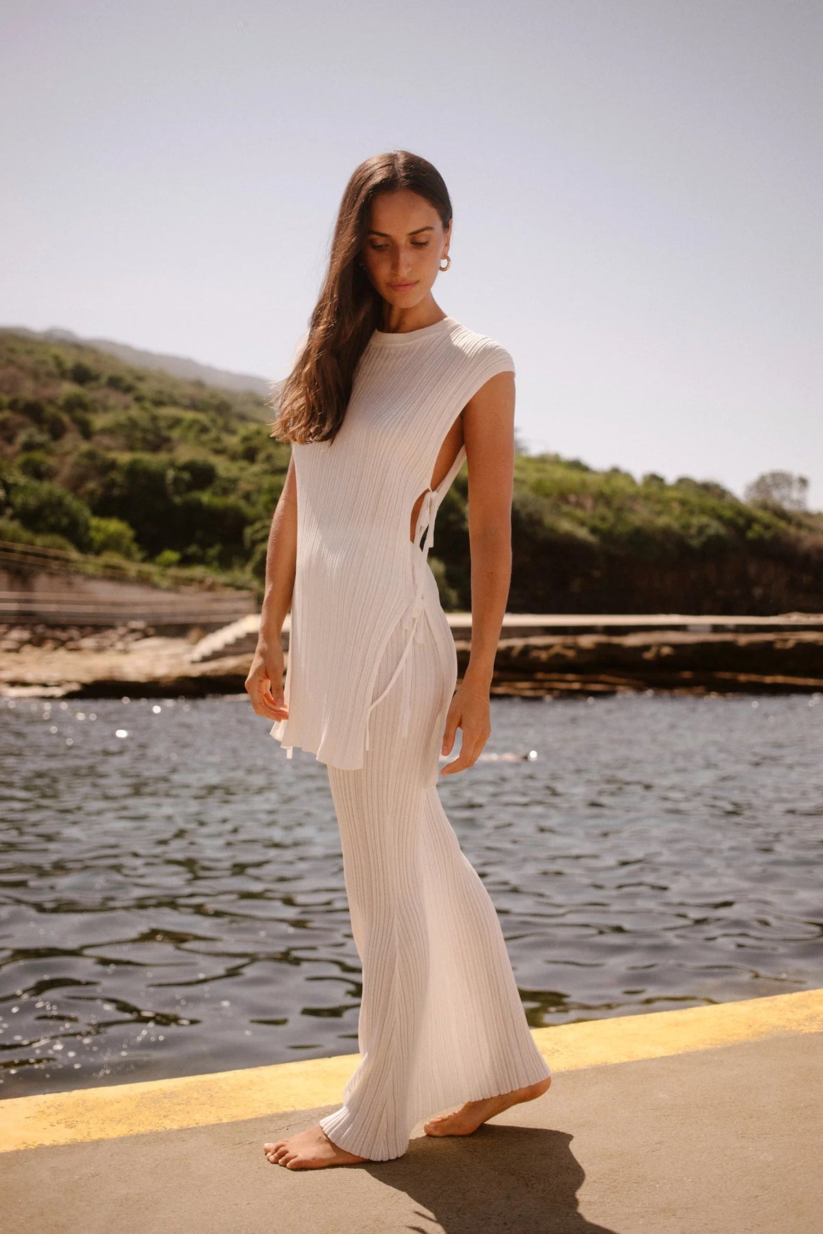 Misha Saylor Maxi Skirt | Ivory