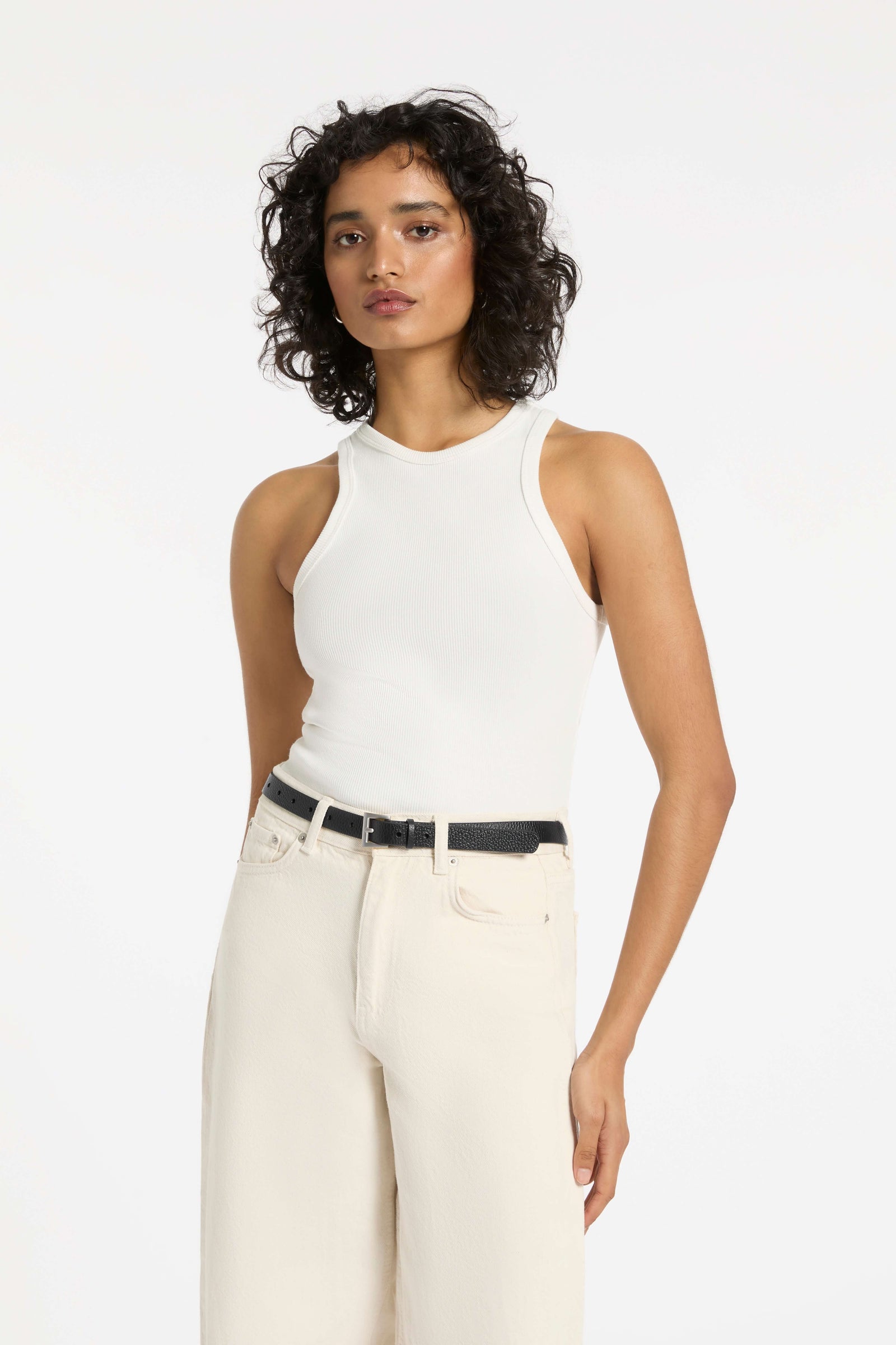 Status Anxiety Part Of Me Belt | Black/Silver