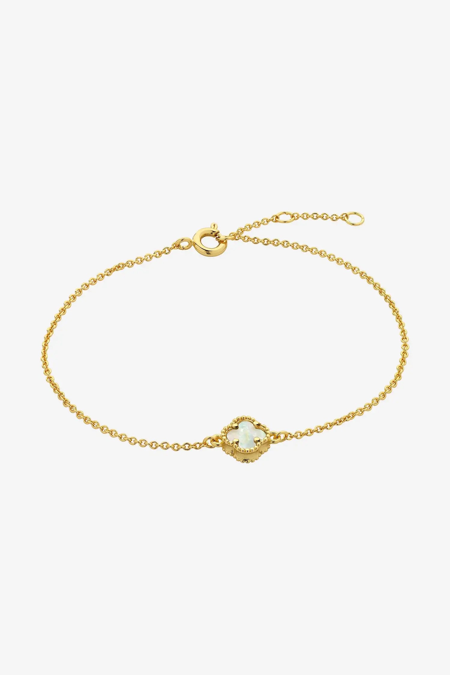 Liberte Duchess Mother Of Pearl Bracelet | Gold
