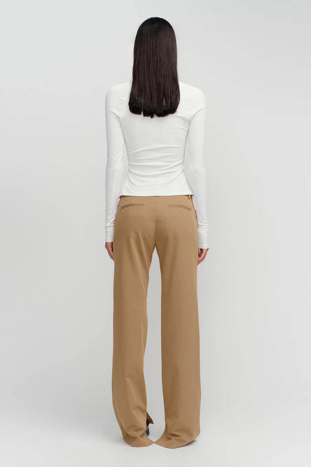 Ownley Gavriel Suit Pant | Caramel