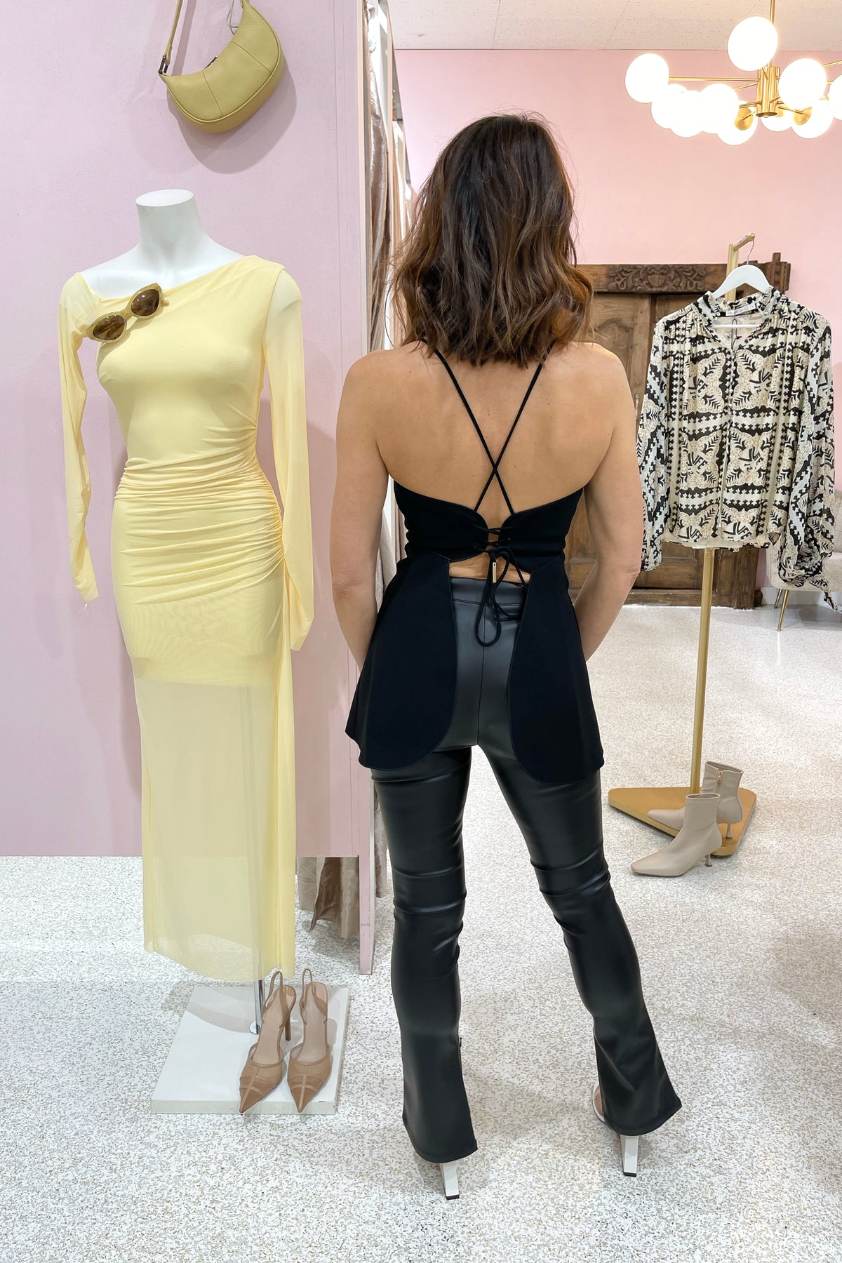 Misha Urban Eliott Pant | Black