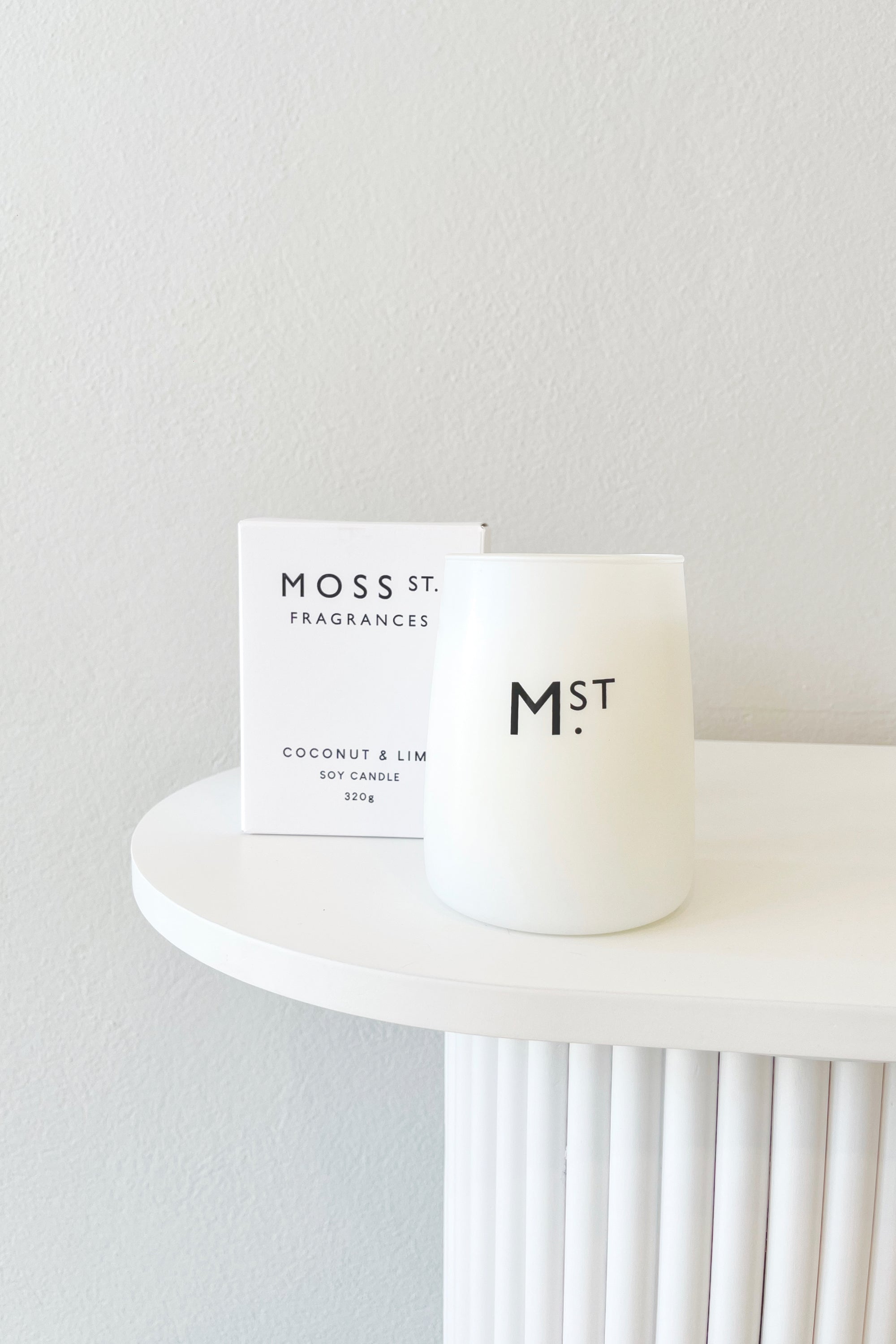 Moss St. Fragrances Soy Candle | Coconut & Lime