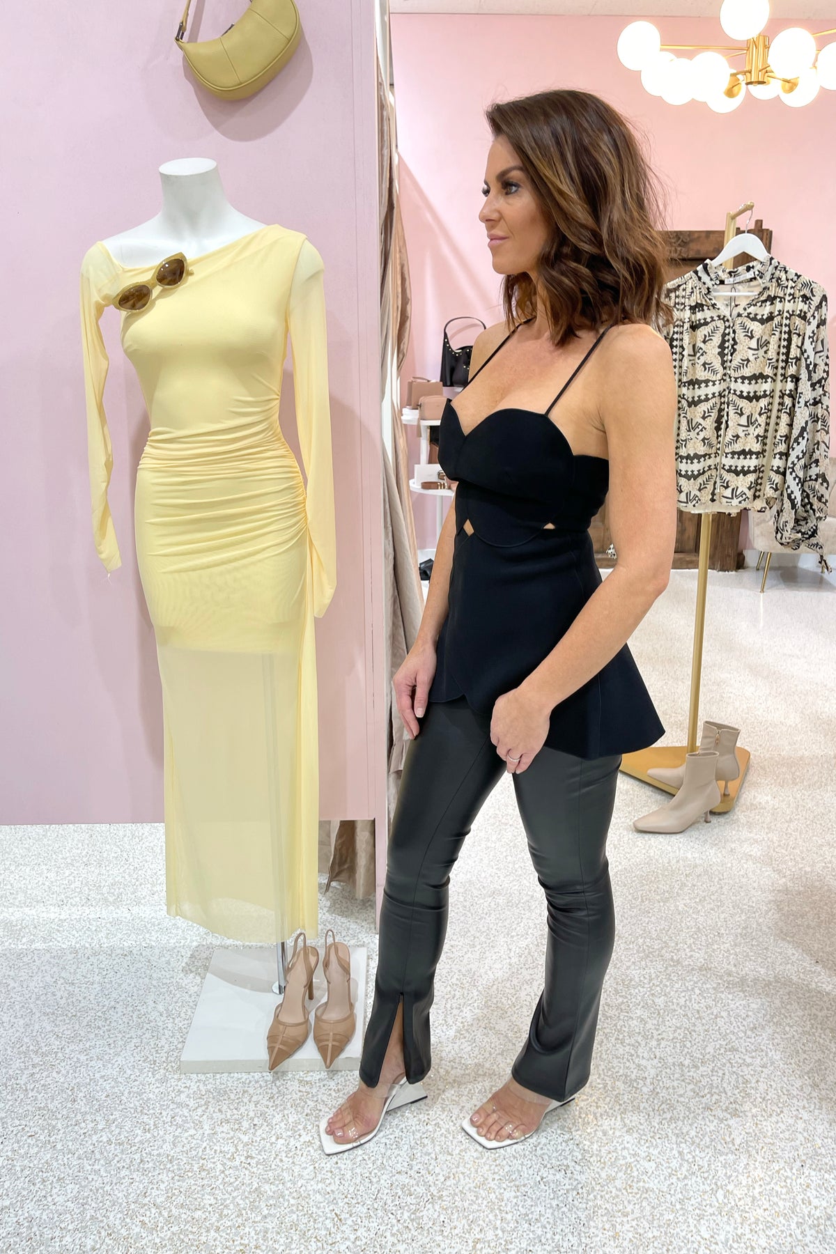 Misha Urban Eliott Pant | Black