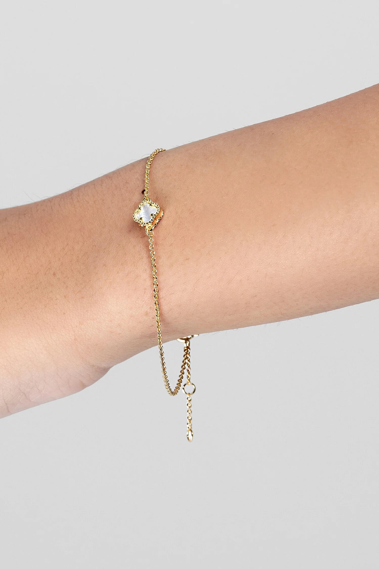 Liberte Duchess Mother Of Pearl Bracelet | Gold