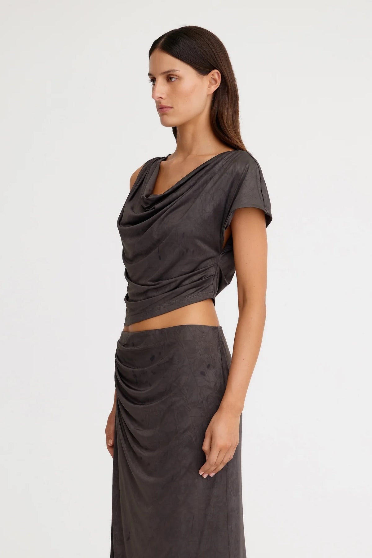 Significant Other Priya Top | Charcoal