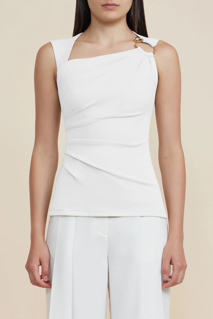 Acler Summerston Top | White