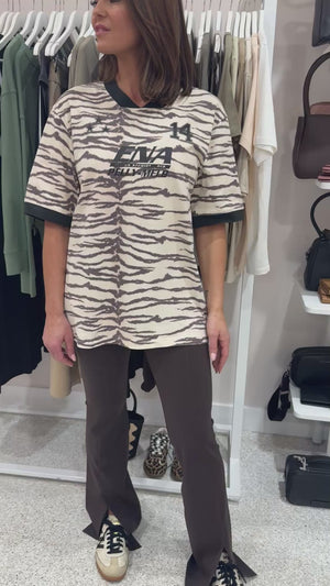 Ena Pelly Tiger Ena Team Tee | Tiger Print