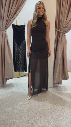 Bec + Bridge Blaine Drape Maxi Dress | Cedar