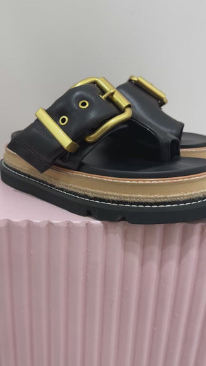Alias Mae Veeta Platform Slide | Black