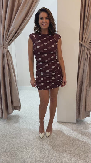 Ownley Vespa Mini Dress | Pinot Polka