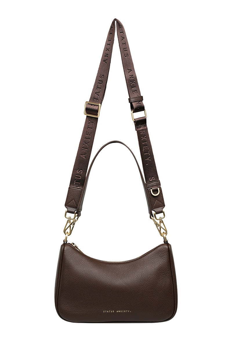 Status Anxiety Look Both Ways | Cocoa/Brushed Gold